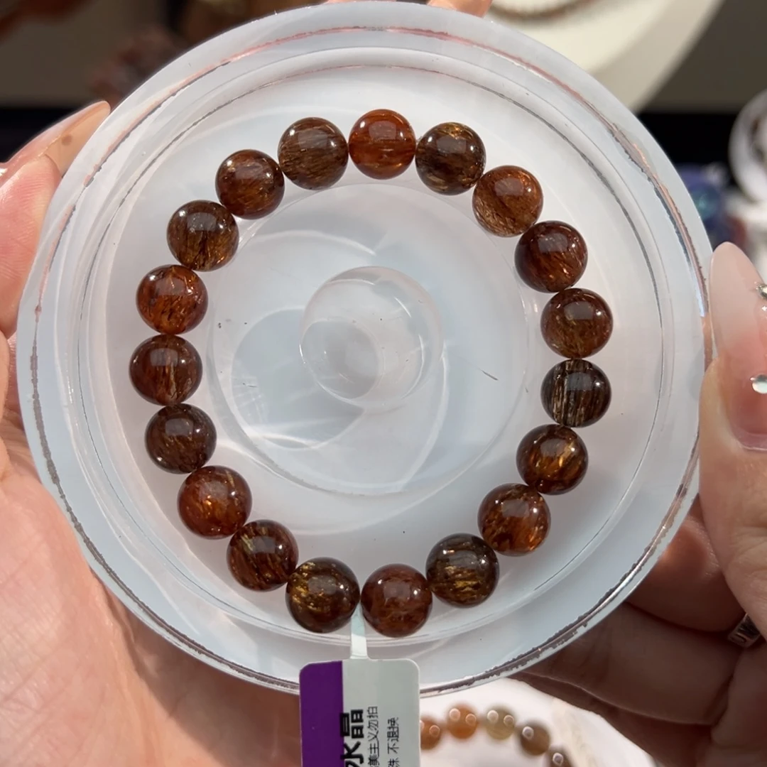 水晶手链未镶嵌黑金超七10