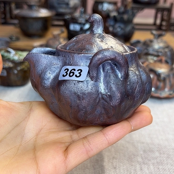 裸柴烧陶瓷手工茶器