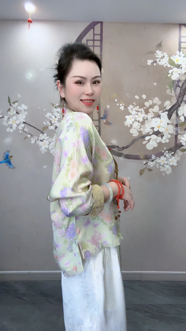 新中式 四经绞箩【福蝶】国风减龄显瘦百搭洋气复古高端女装上衣