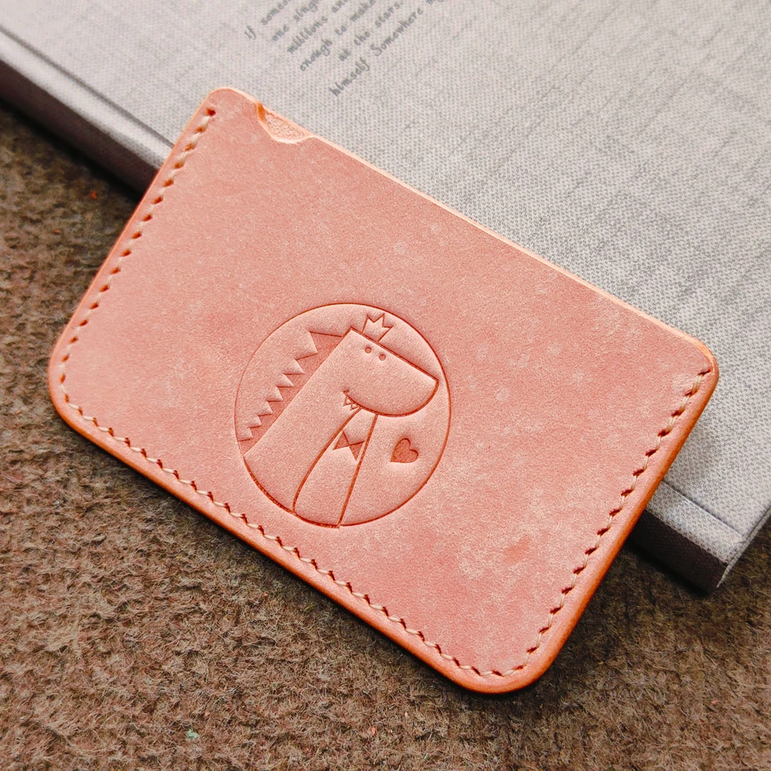 三笙鱼SANSHENGYU【恐龙先生】卡包（可放3-10张卡）——手作定制系列