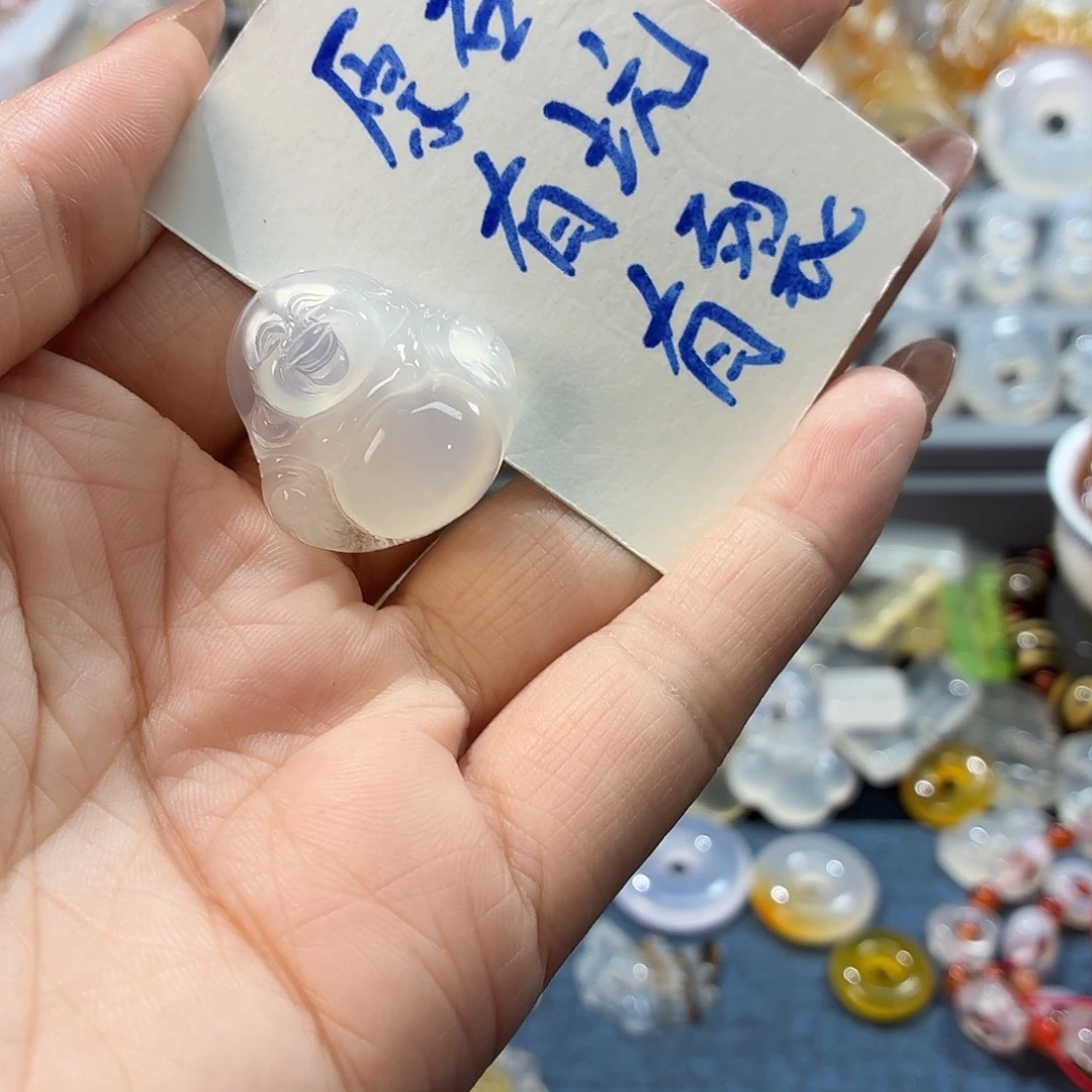 玛瑙/玉髓未镶嵌颈饰