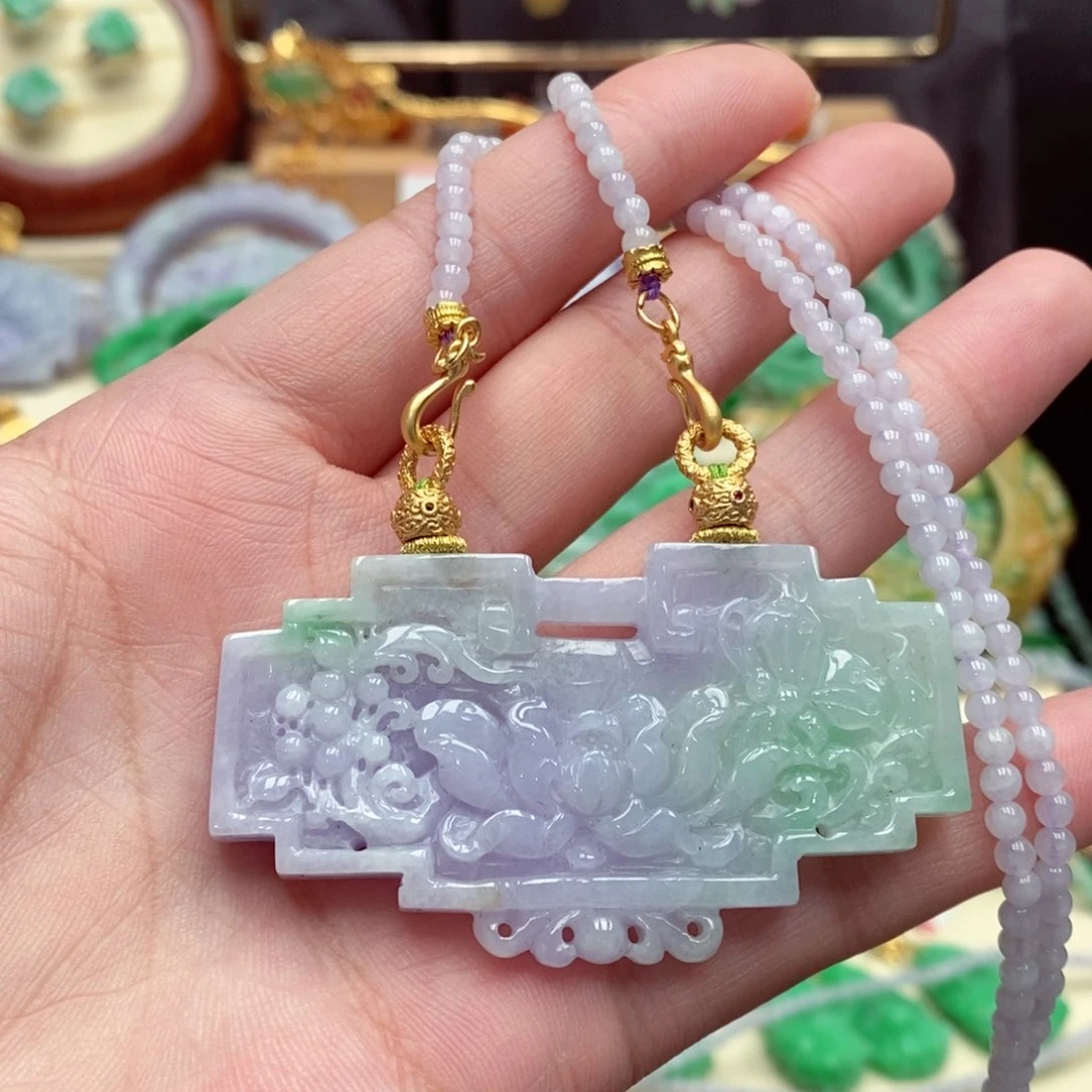 颈饰未镶嵌翡翠翡翠吊坠