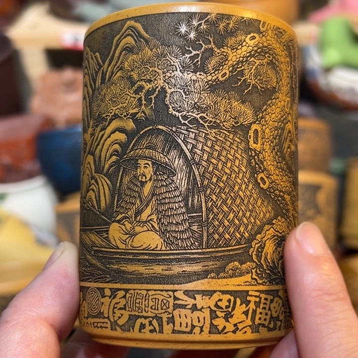 茶杯紫砂宜兴紫砂主人杯