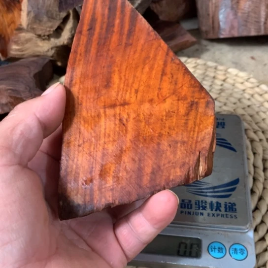 白***昏黄花梨/降香黄檀把件100定制打磨抛光老料