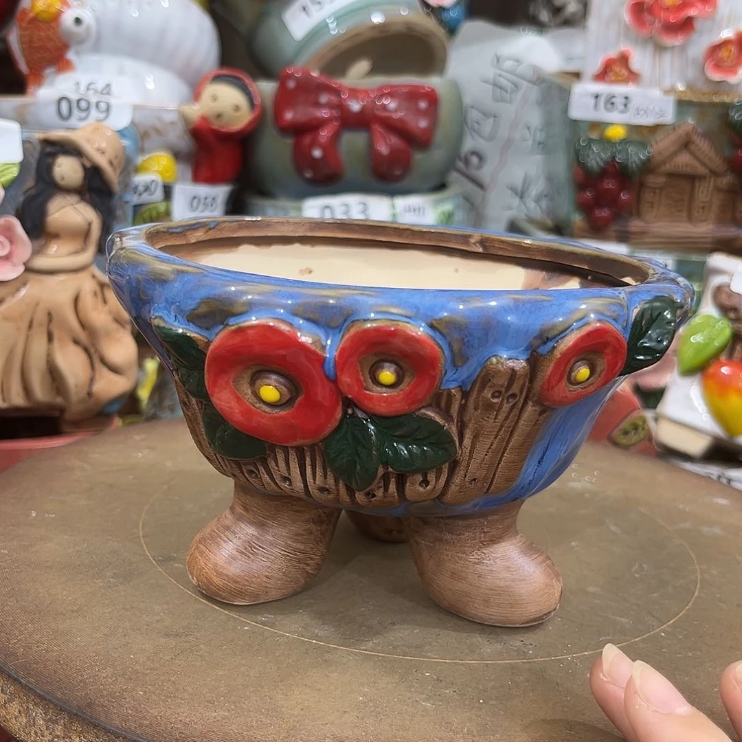 粗陶多肉花盆花盆