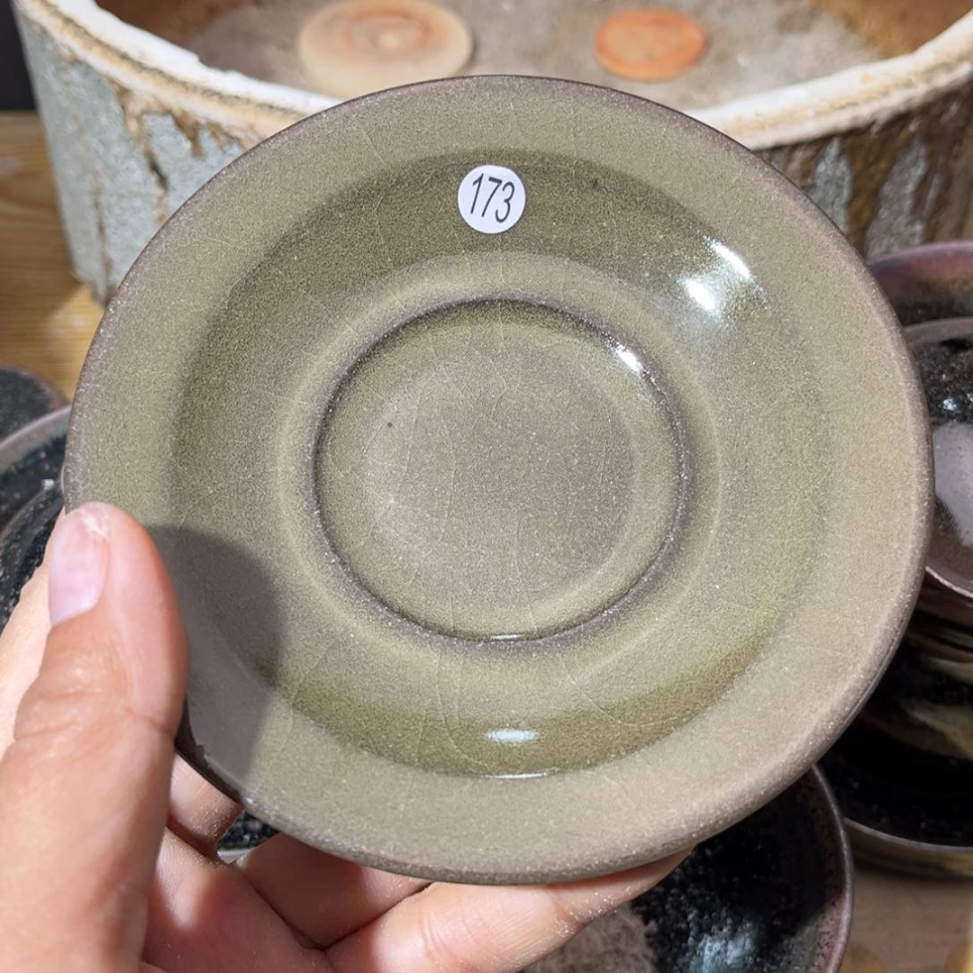 茶盏义兴龙窑坚持真柴烧微瑕