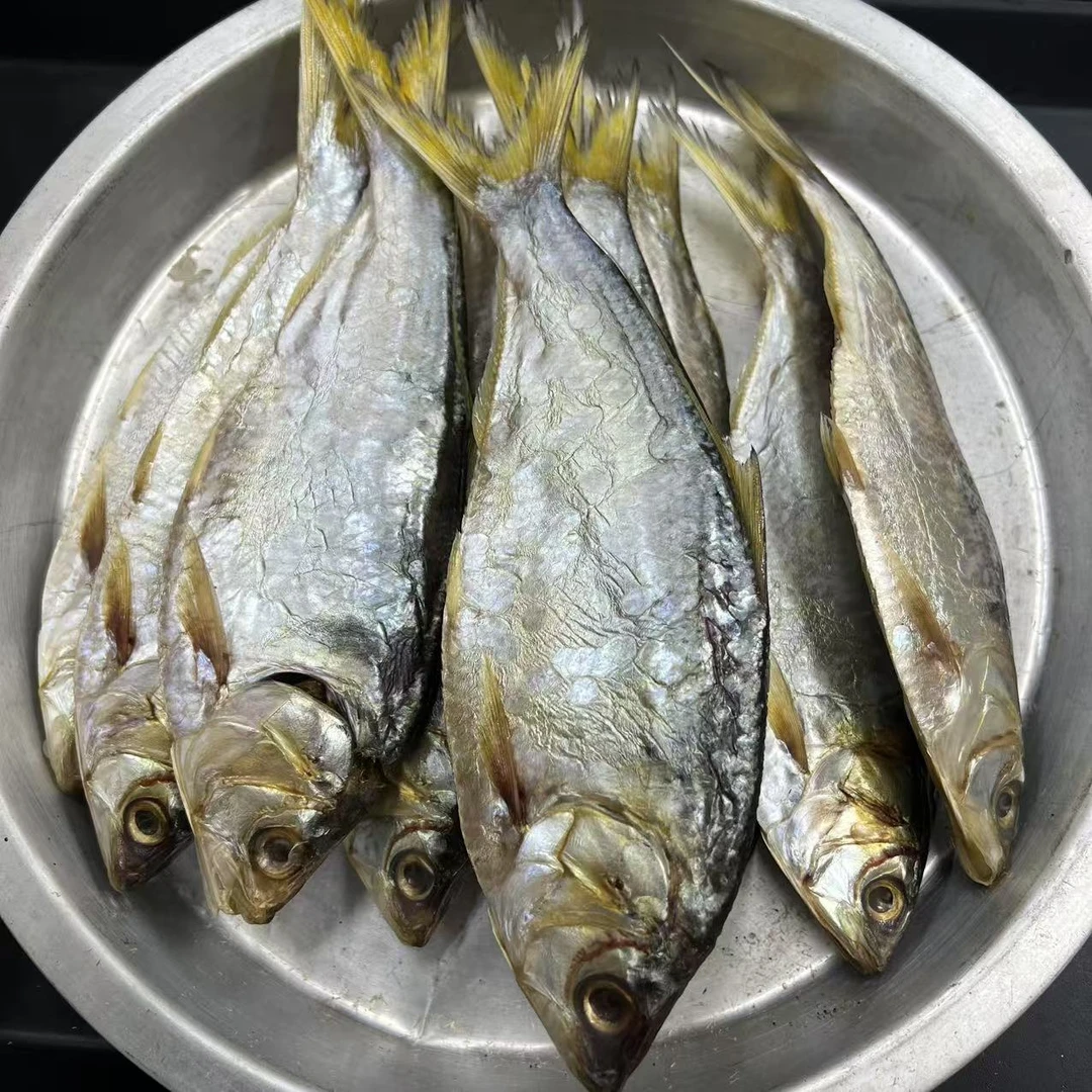 台山特产 黄鱼干咸鱼干新鲜生晒清蒸甘香 8成干