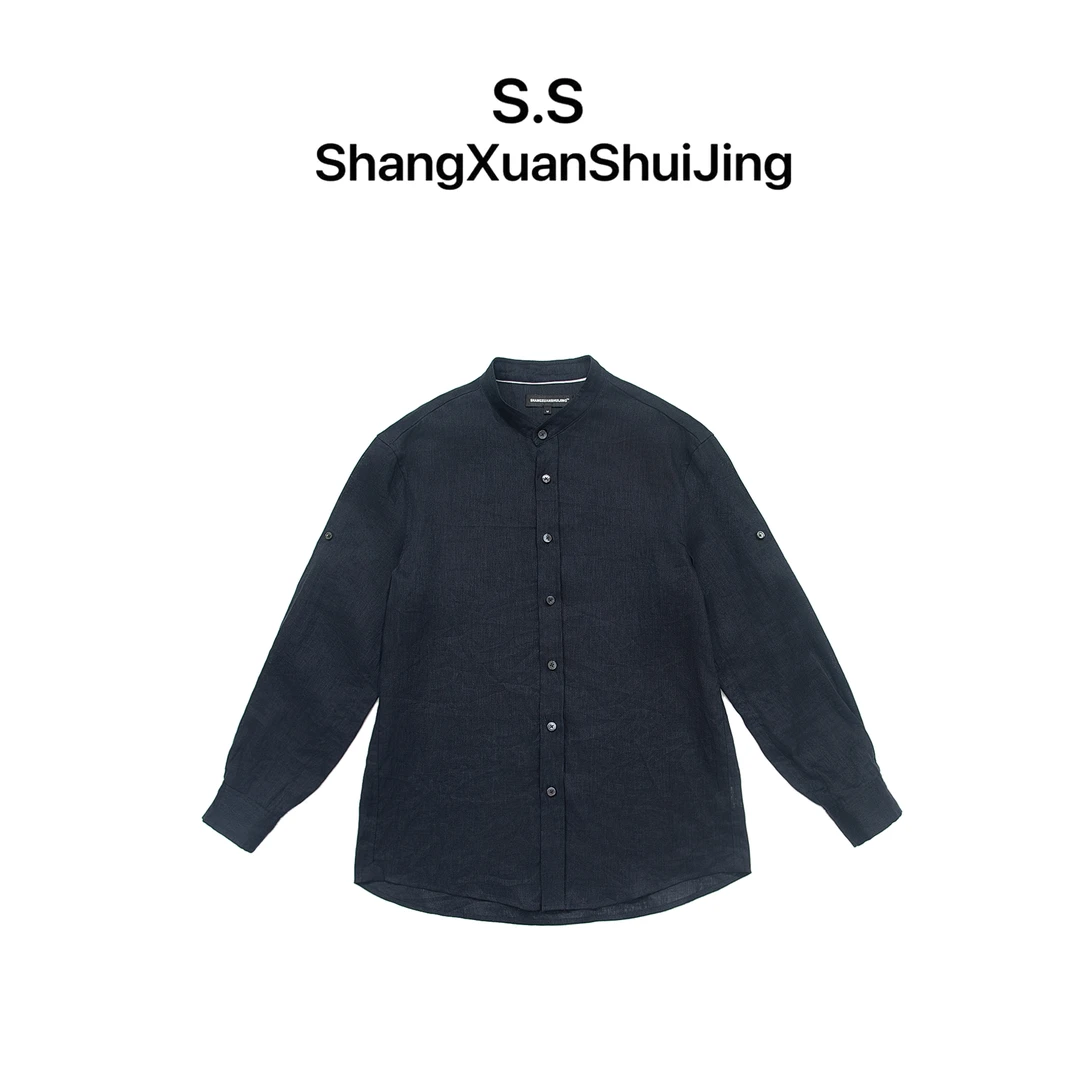 上玄水镜& 【年华】时尚设计师款女装 时尚百搭简约衬衫 S25220365