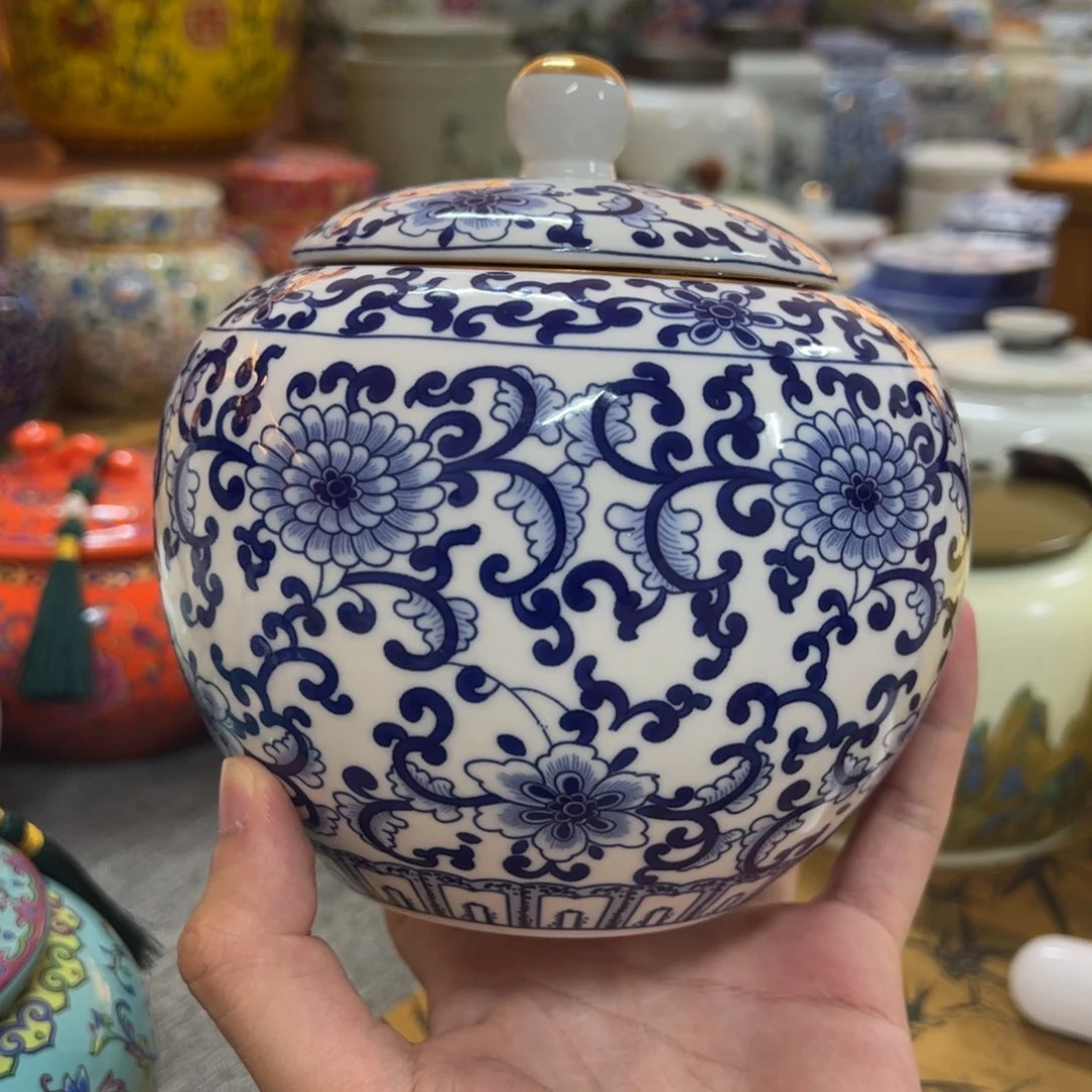 高端款家用茶叶罐