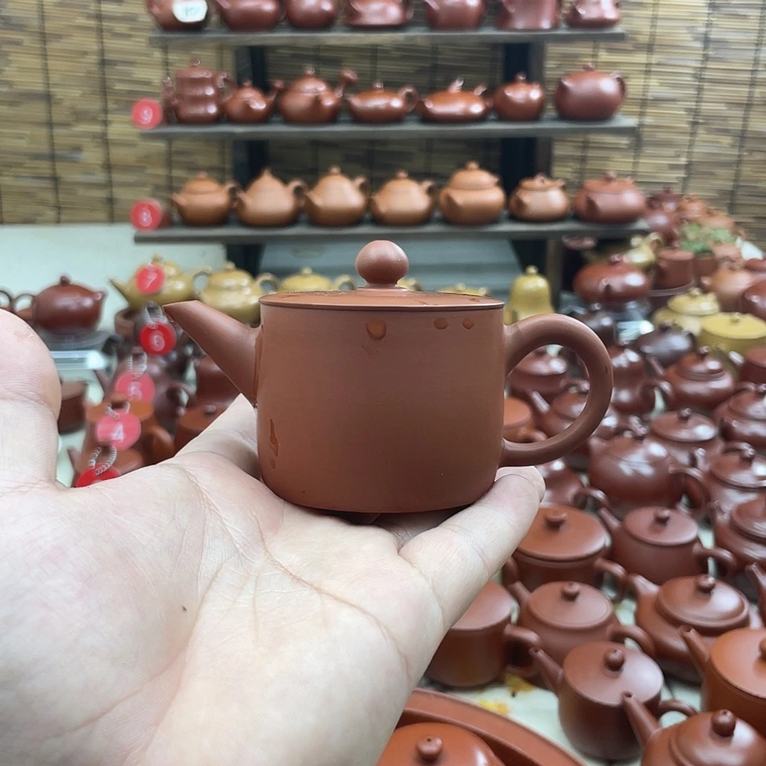 r***t茶壶朱泥超薄胎汉瓦壶100毫升