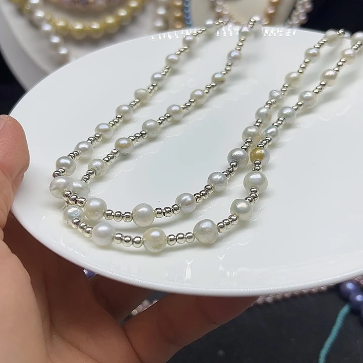 颈饰未镶嵌淡水珍珠