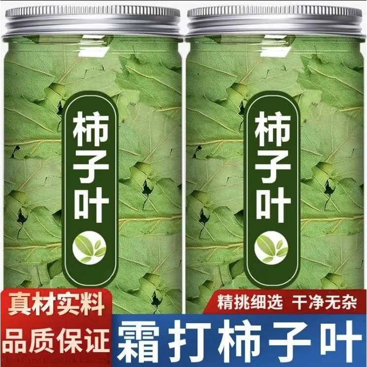 干柿子叶正品新鲜泡水喝柿叶柿叶茶霜后秋后柿子叶干柿子叶