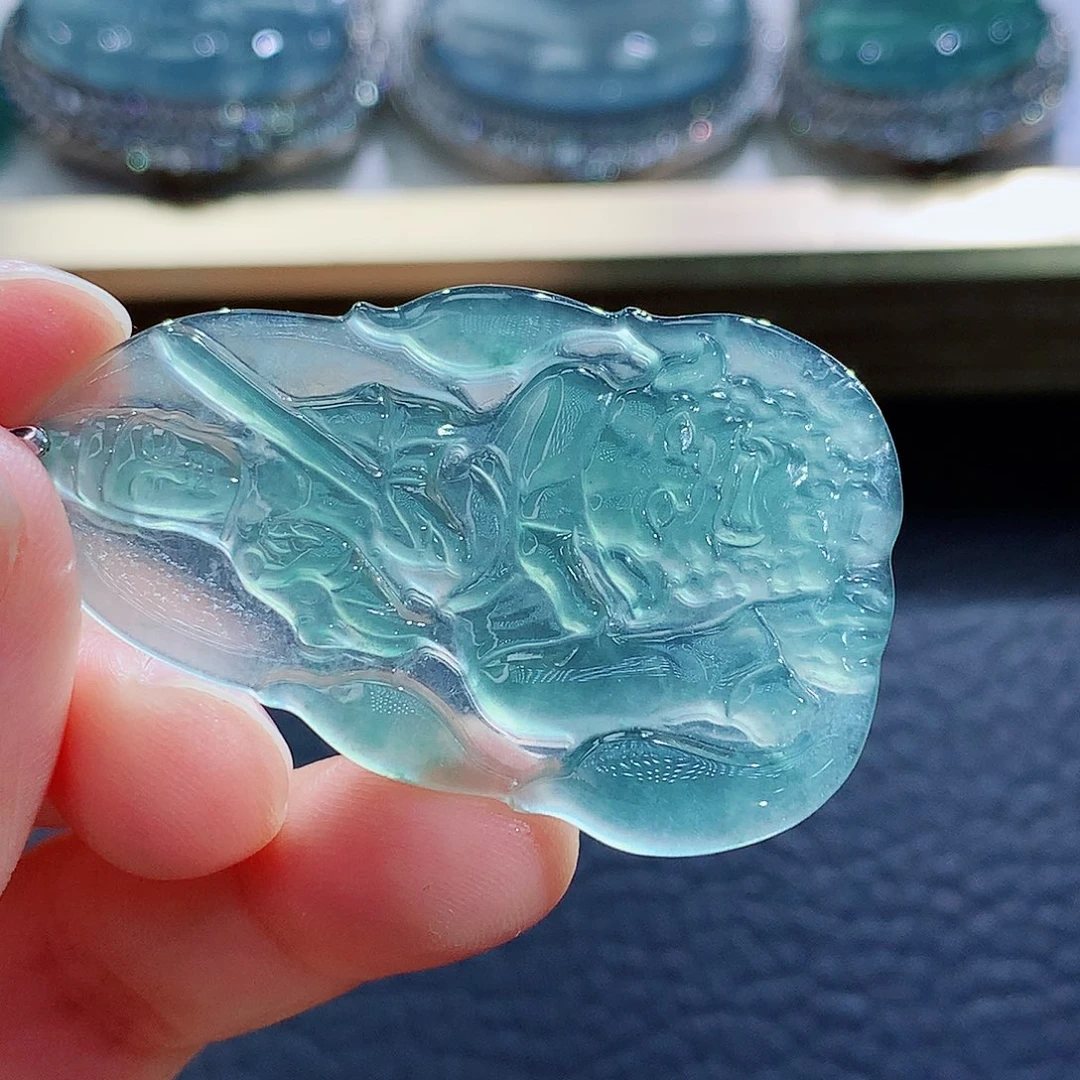 未镶嵌挂件翡翠翡翠