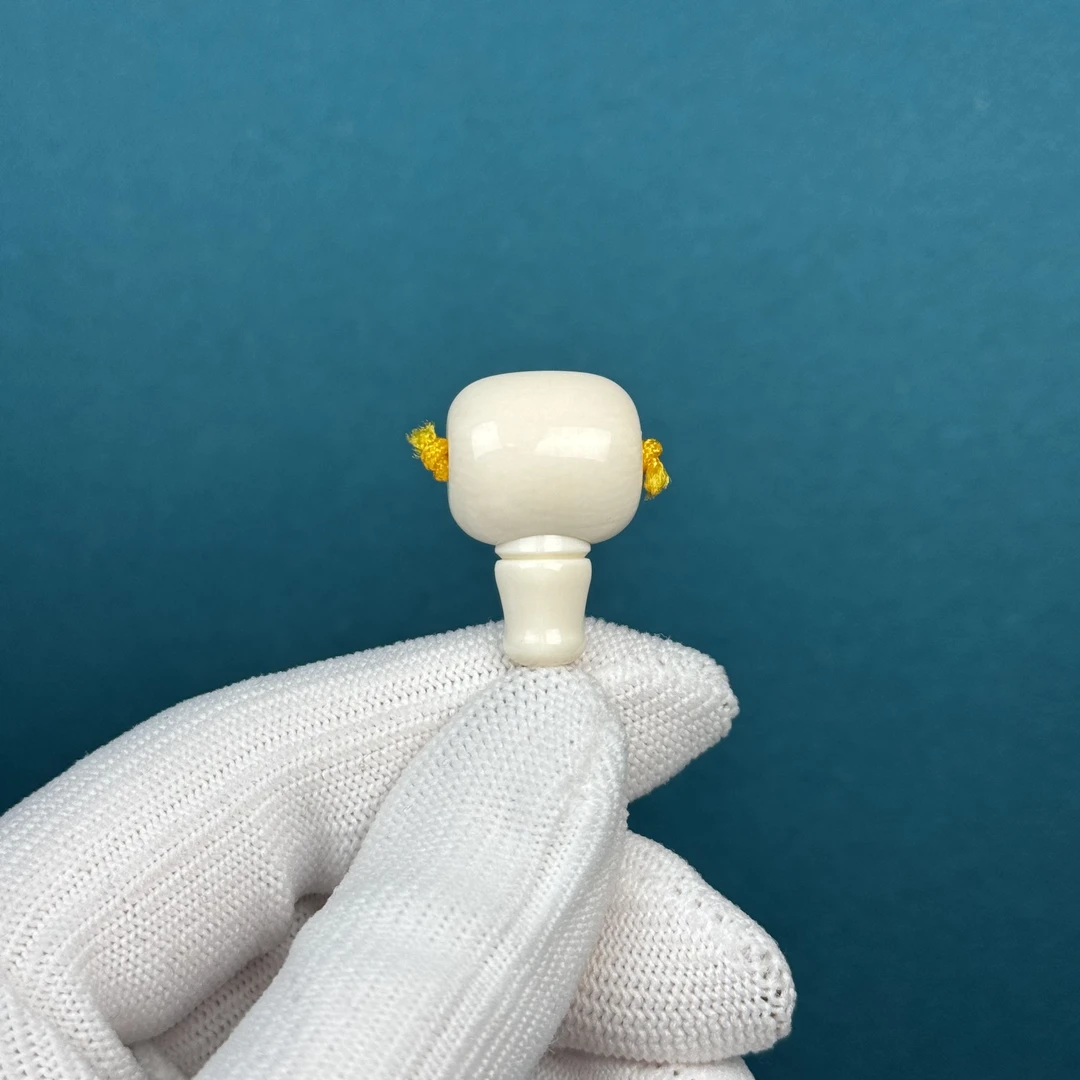 D87-83天然猛犸牙 藏式三通【微牙线】15.9*24.6*14.8mm支持复检