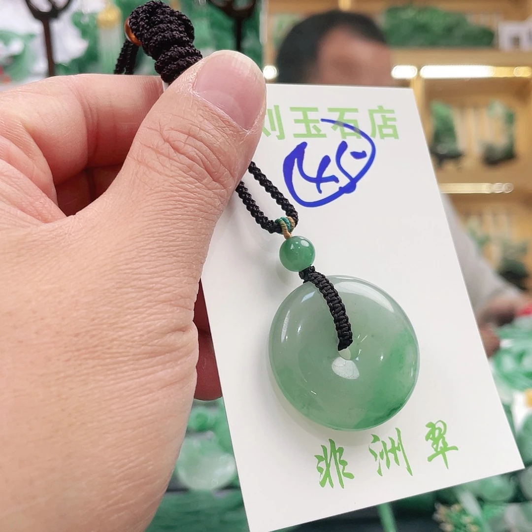 石英质玉平安扣未镶嵌