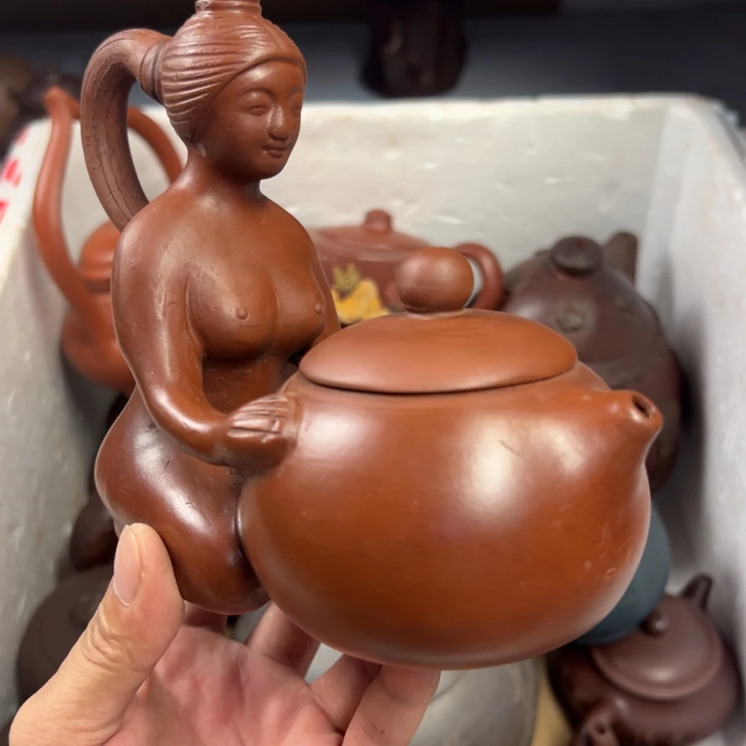 茶壶紫砂宜兴原矿紫砂壶200毫升容量