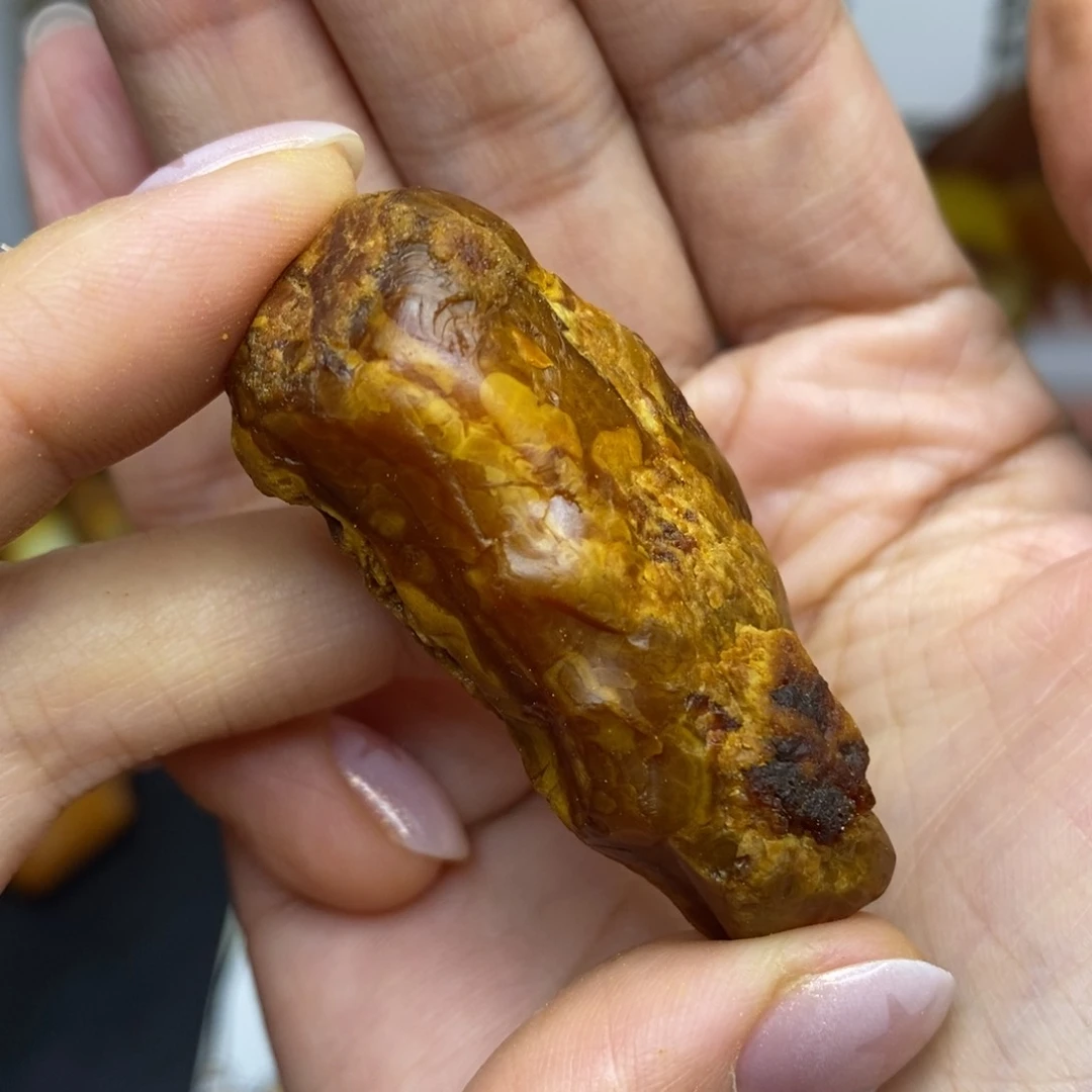 未镶嵌定制蜜蜡胖