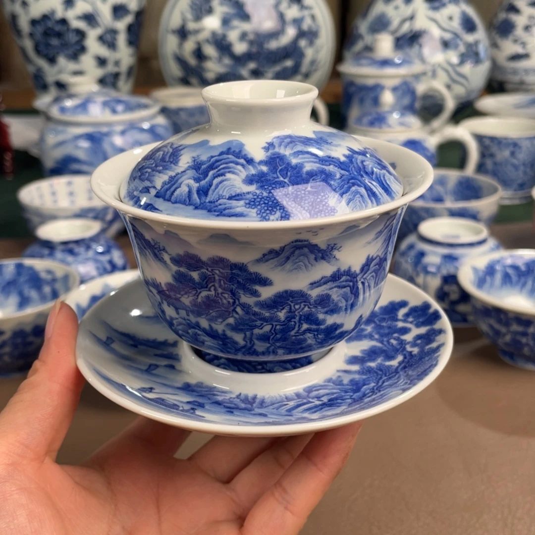 景德镇陶瓷手工手绘
