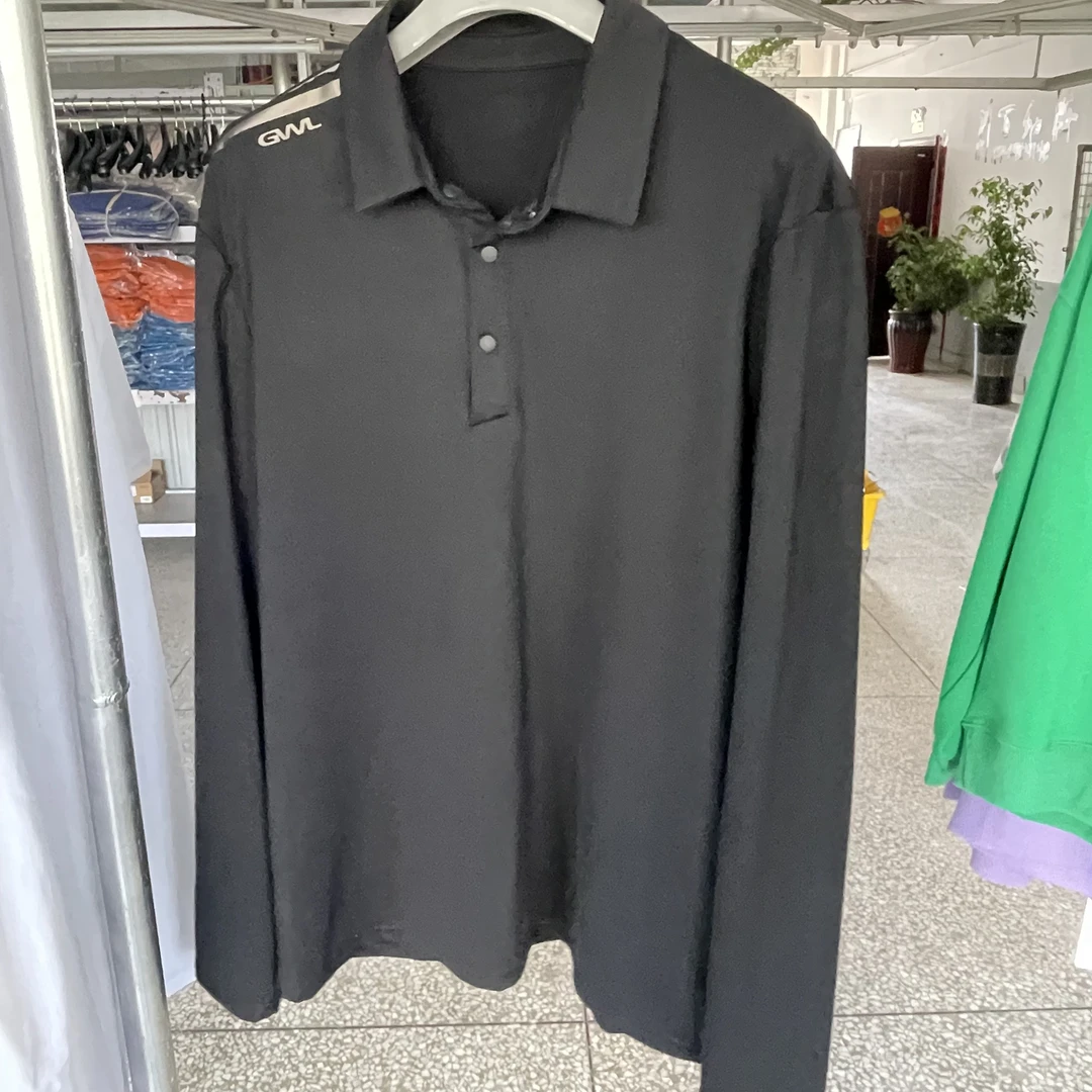 （男装）春季新款纯色男士Polo衫短袖T恤