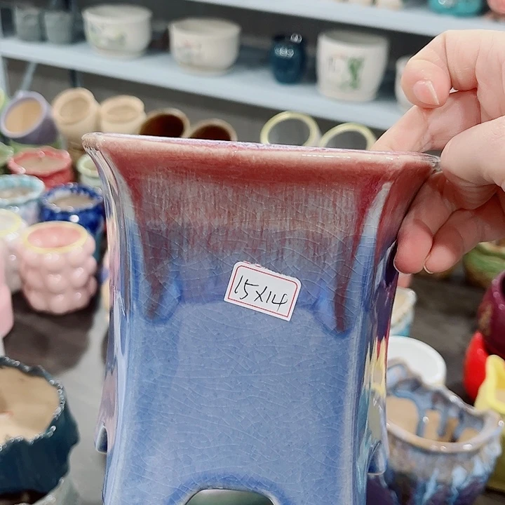 多肉陶瓷花盆满10元包邮