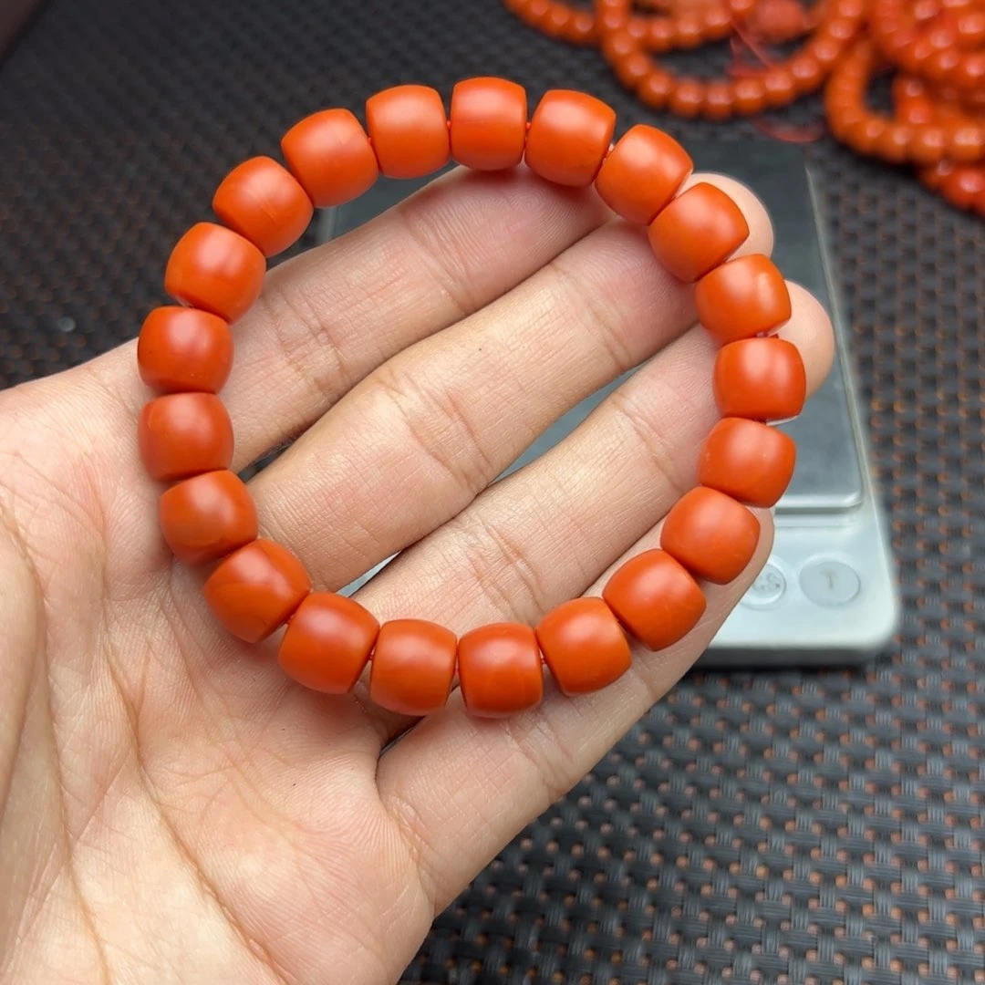 南红玛瑙手链未镶嵌利*