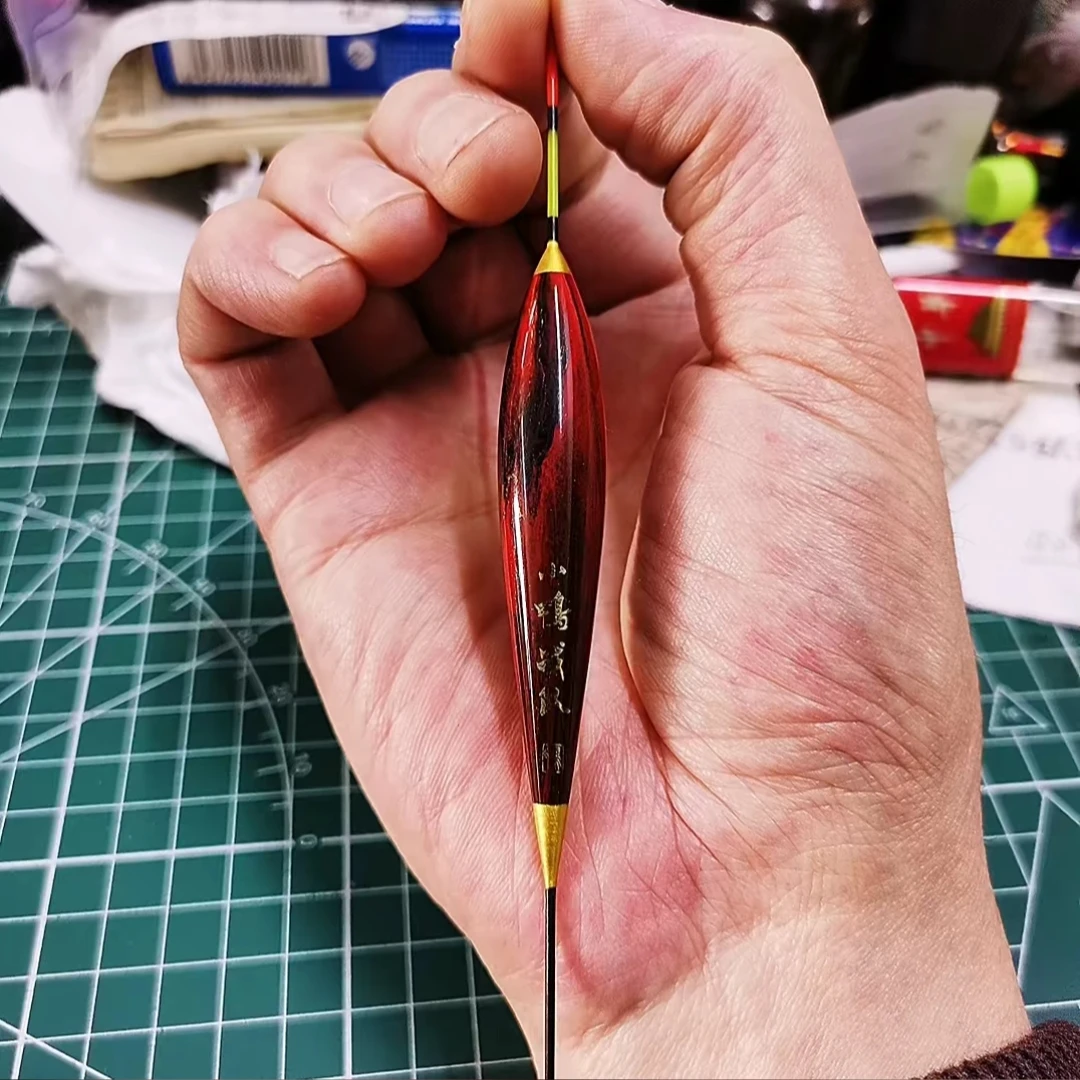 赵氏小鸭手工浮漂湖库版水晶尾60厘米