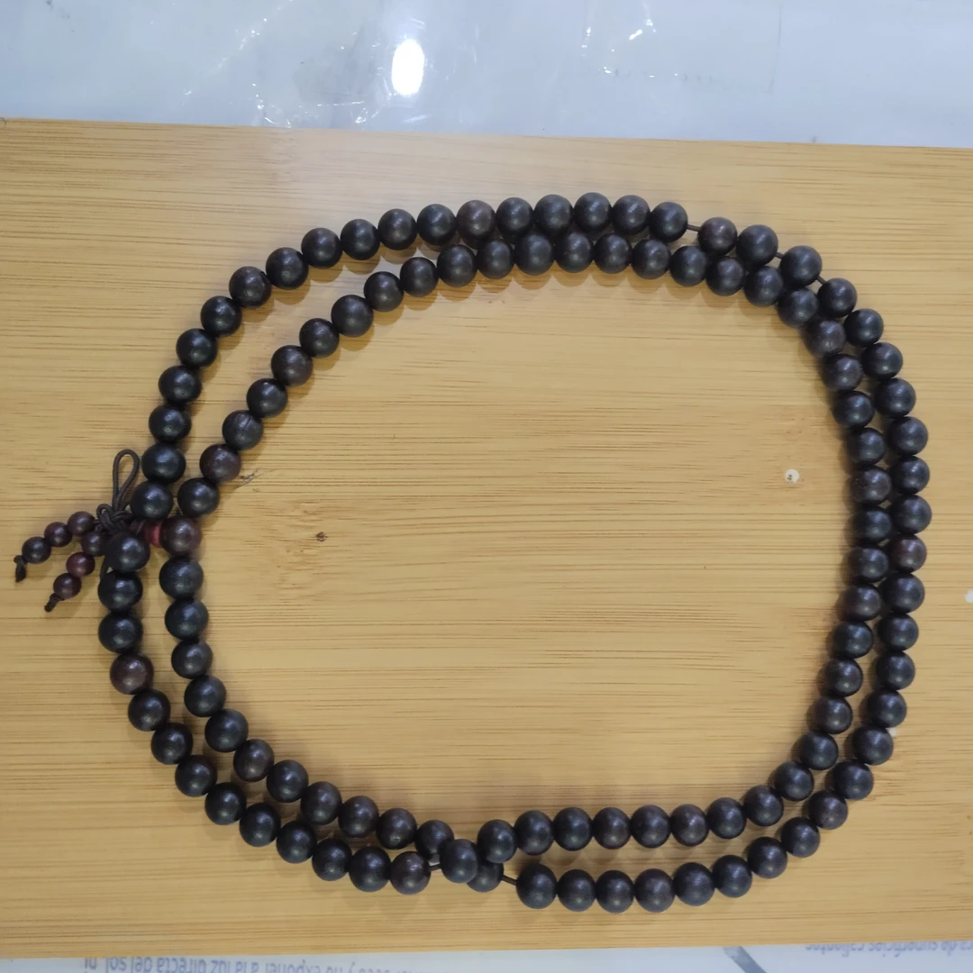 E335 紫檀0.8cm多圈手串