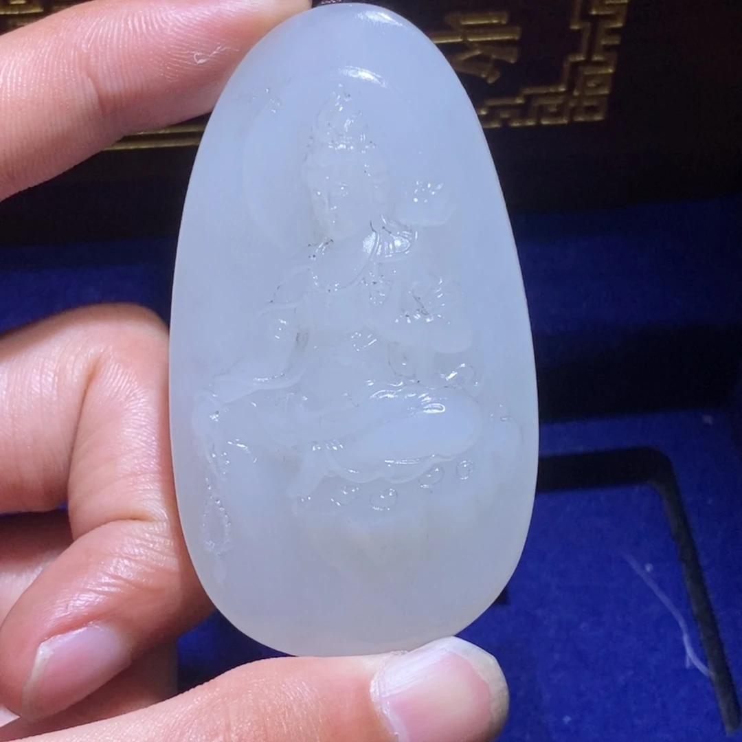 未镶嵌和田玉挂件d
