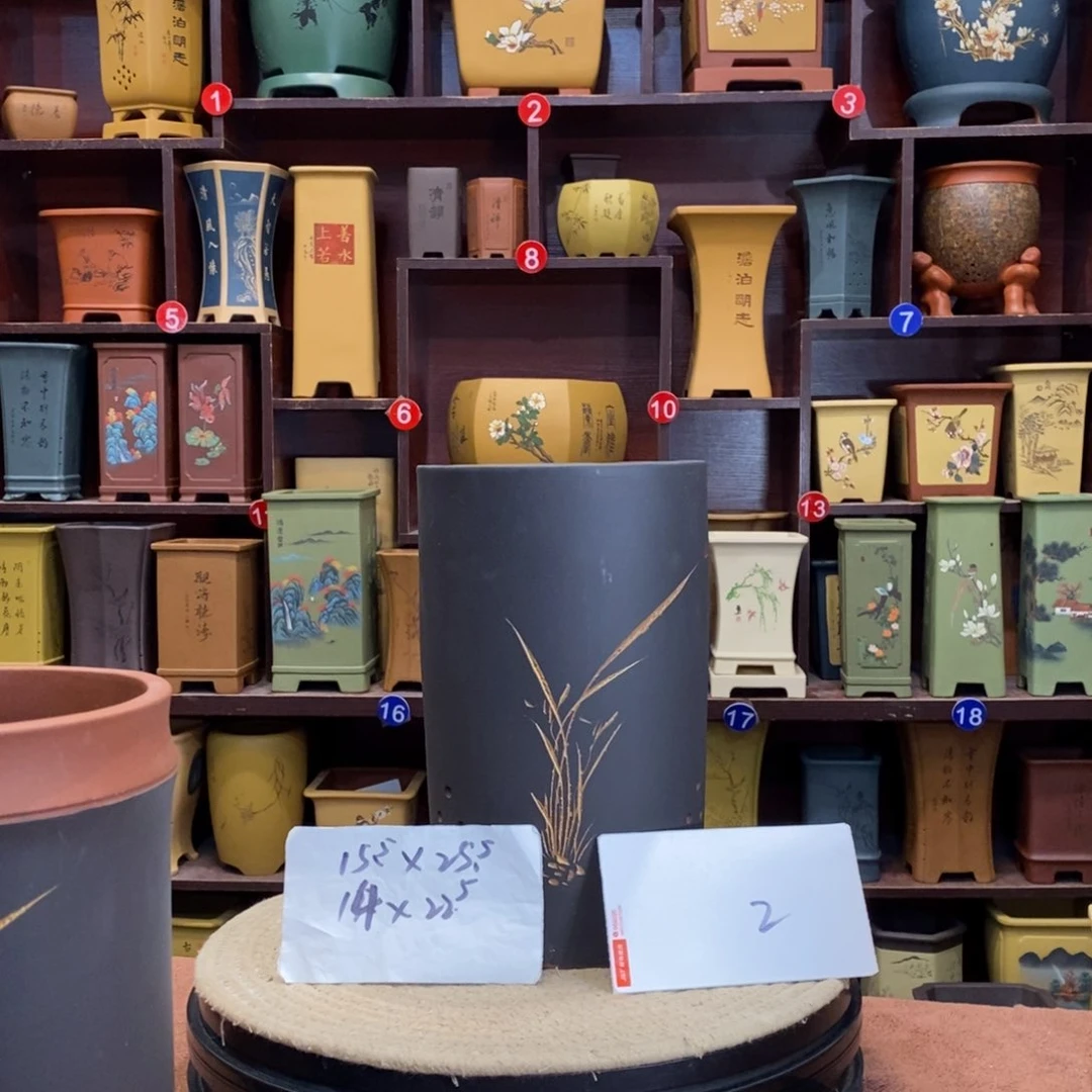 紫砂花盆紫砂艺术