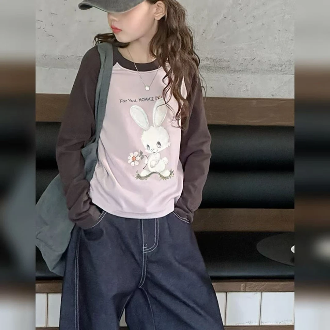 U1752儿童印花长袖T恤