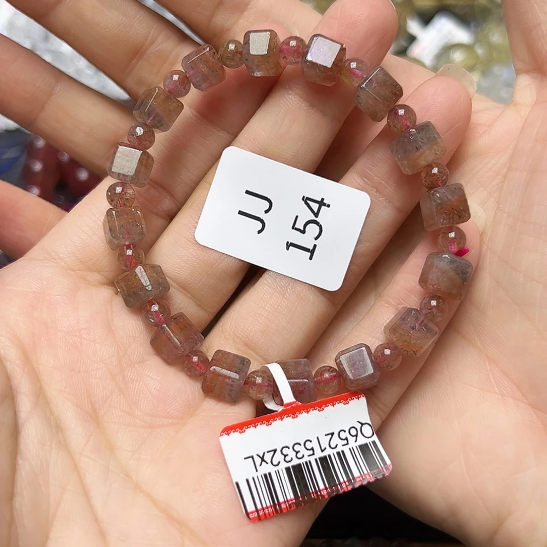 &***y未镶嵌手链水晶多样性发一