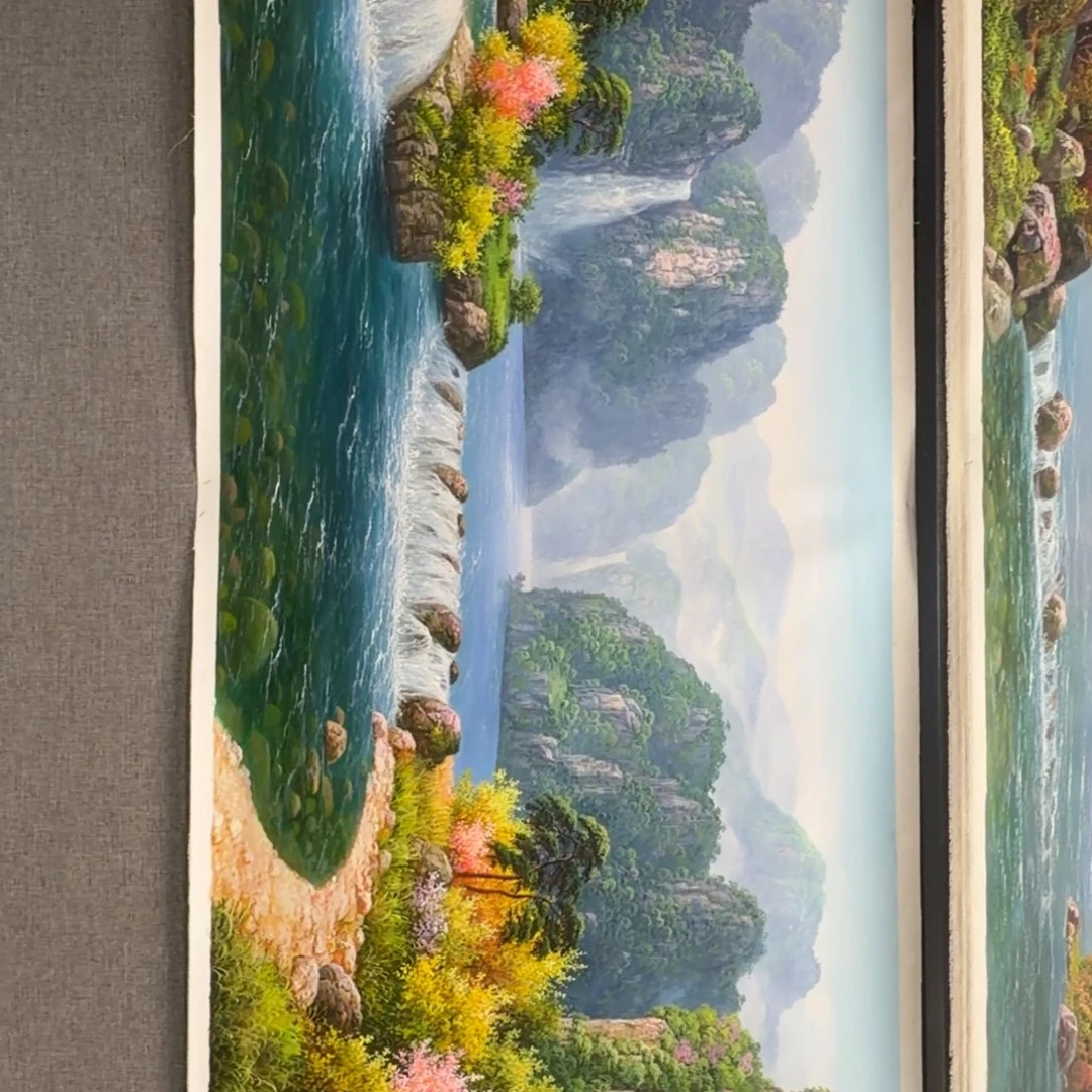 油画加油加油努力加油努力