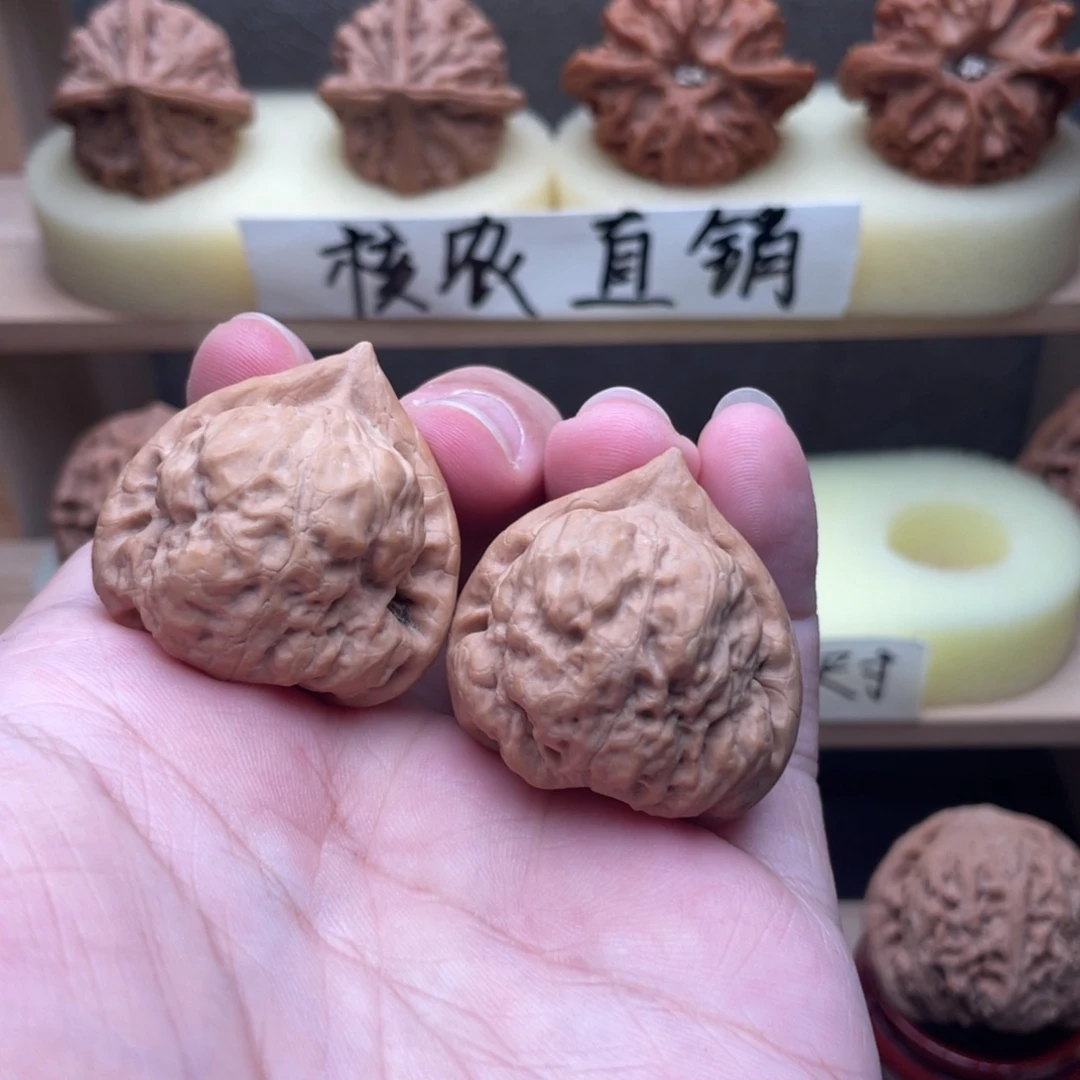 文玩核桃吊坠全品古蝉34.5