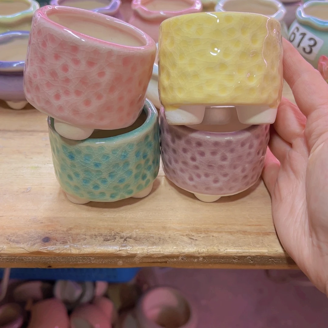 陶瓷花盆当场凑满12包邮