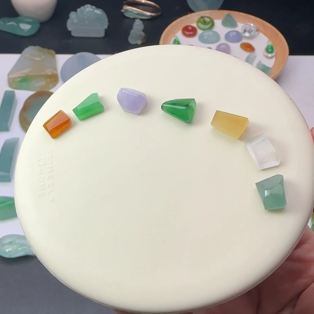 定制翡翠未镶嵌材料