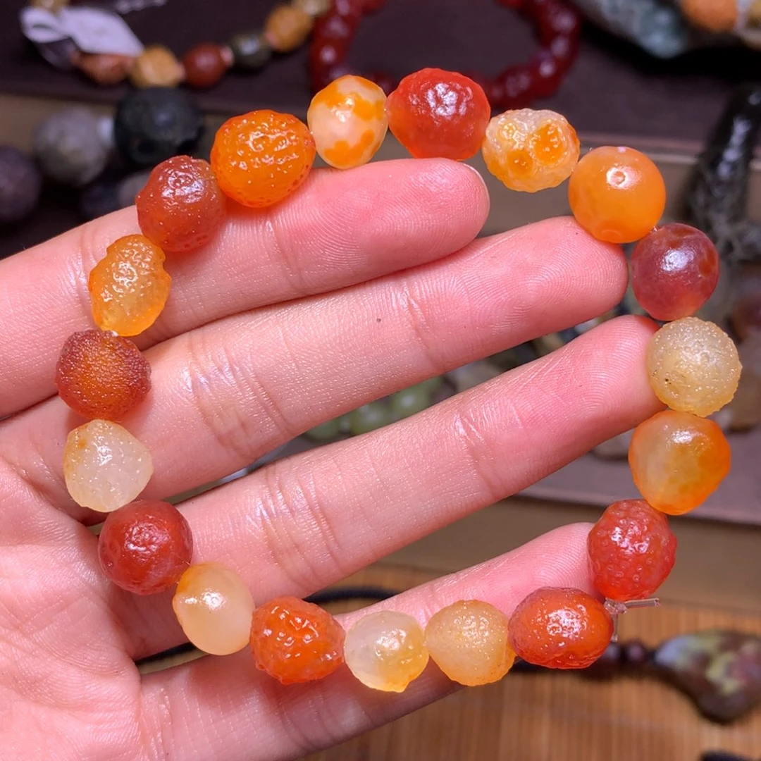 未镶嵌玛瑙/玉髓珠宝半成品