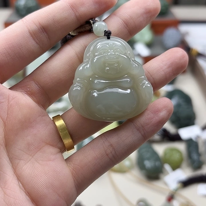 和田玉未镶嵌吊坠(不含链)张*旺