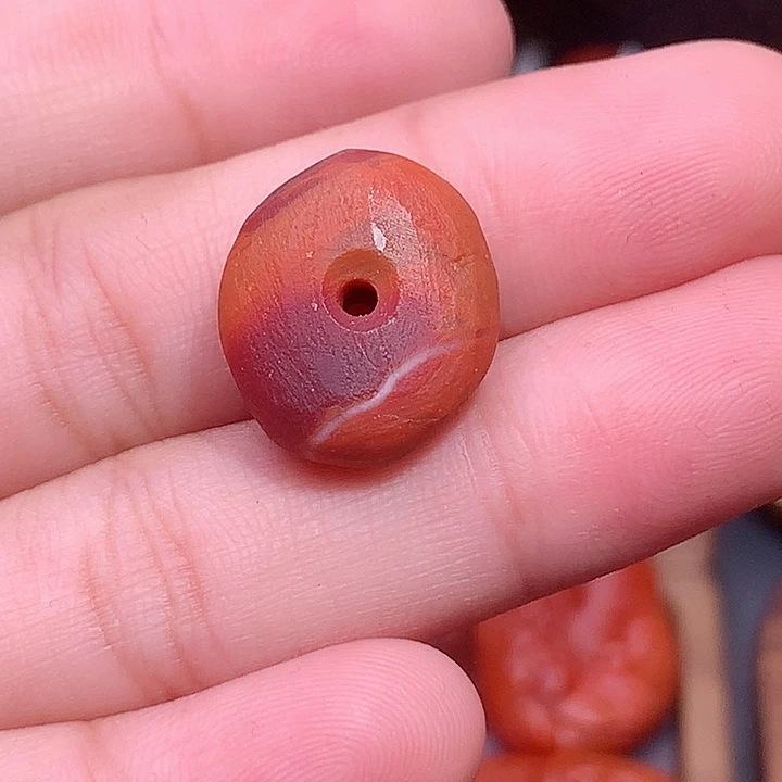 南红玛瑙未镶嵌南红 大藏扣