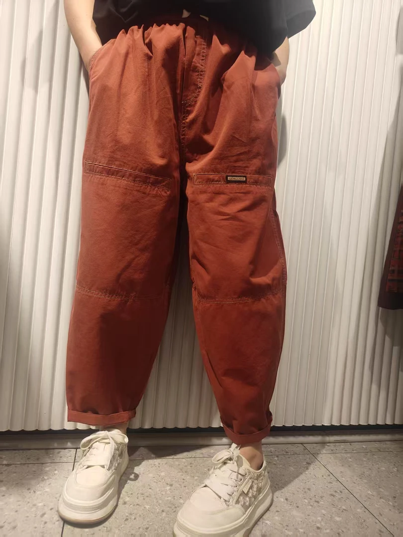 【娅姐专属】女士时尚萝卜裤88653