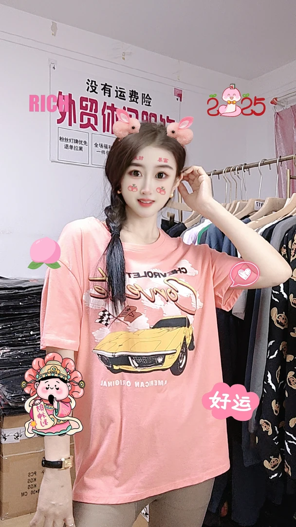 外贸休闲女士体恤309