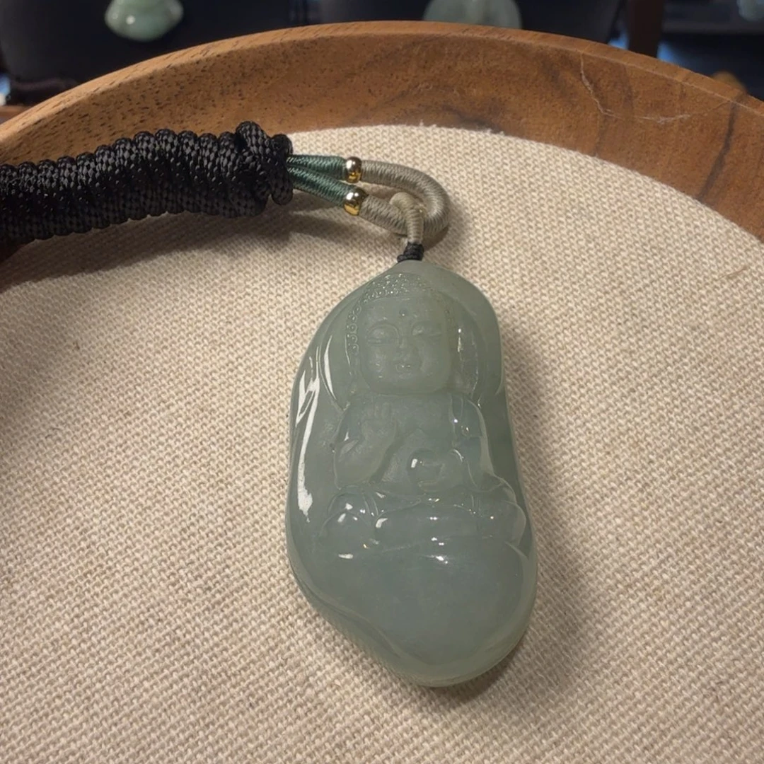 翡翠裸石翡翠福利宝宝佛