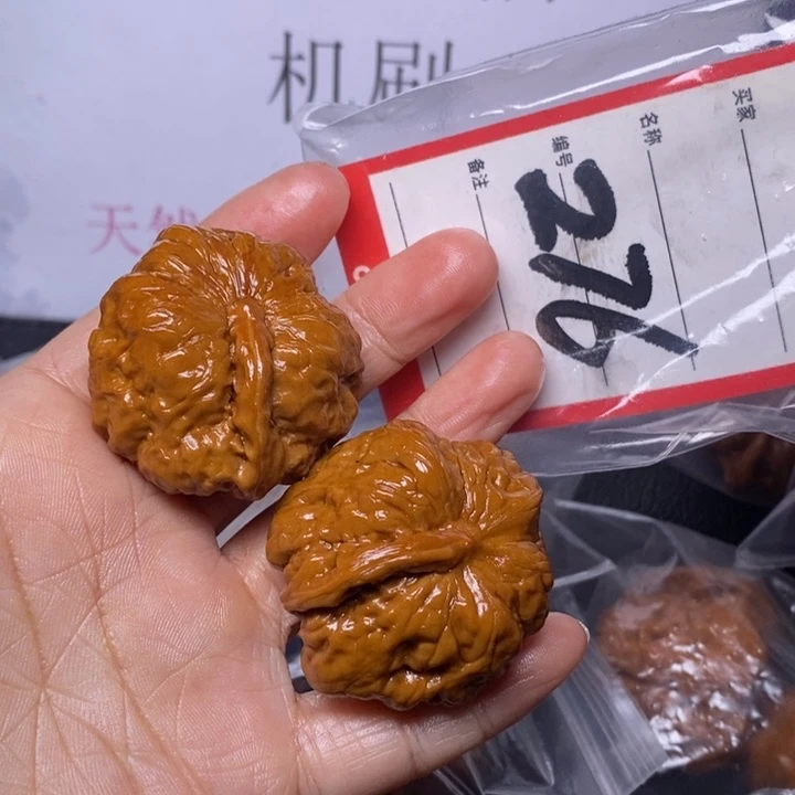 文玩核桃把件276，40蛤蟆头一帆风顺