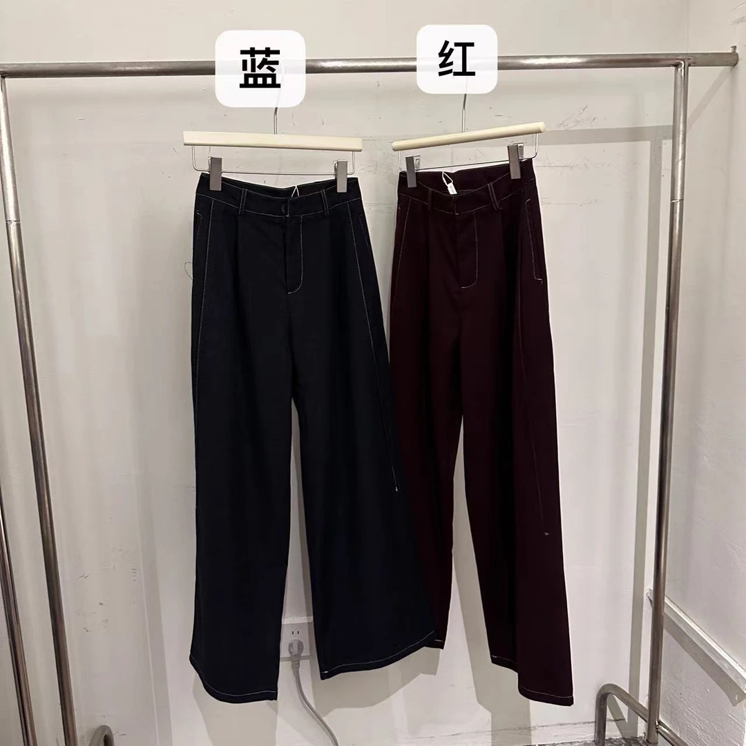 【ARONG阿荣家】裤子06100-红蓝黑-SML