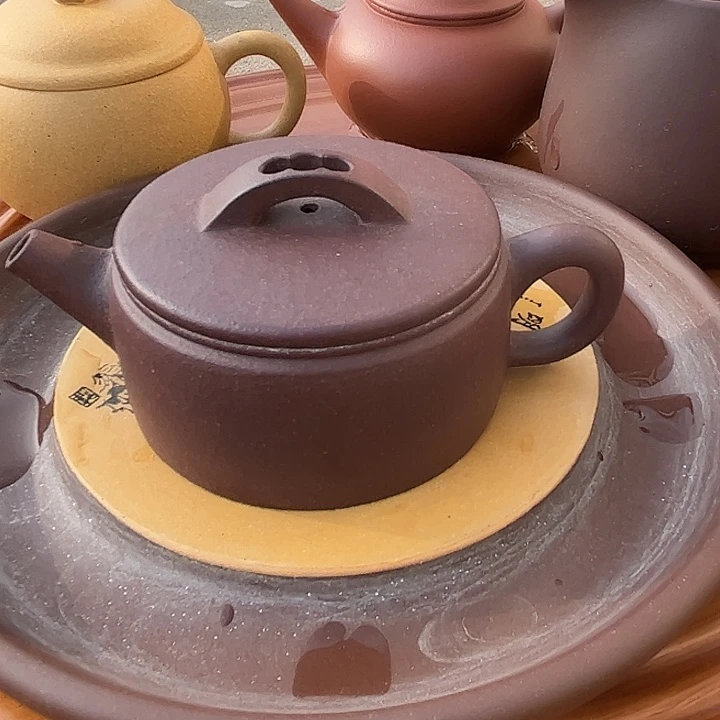 紫砂茶壶天青小汉瓦100cc
