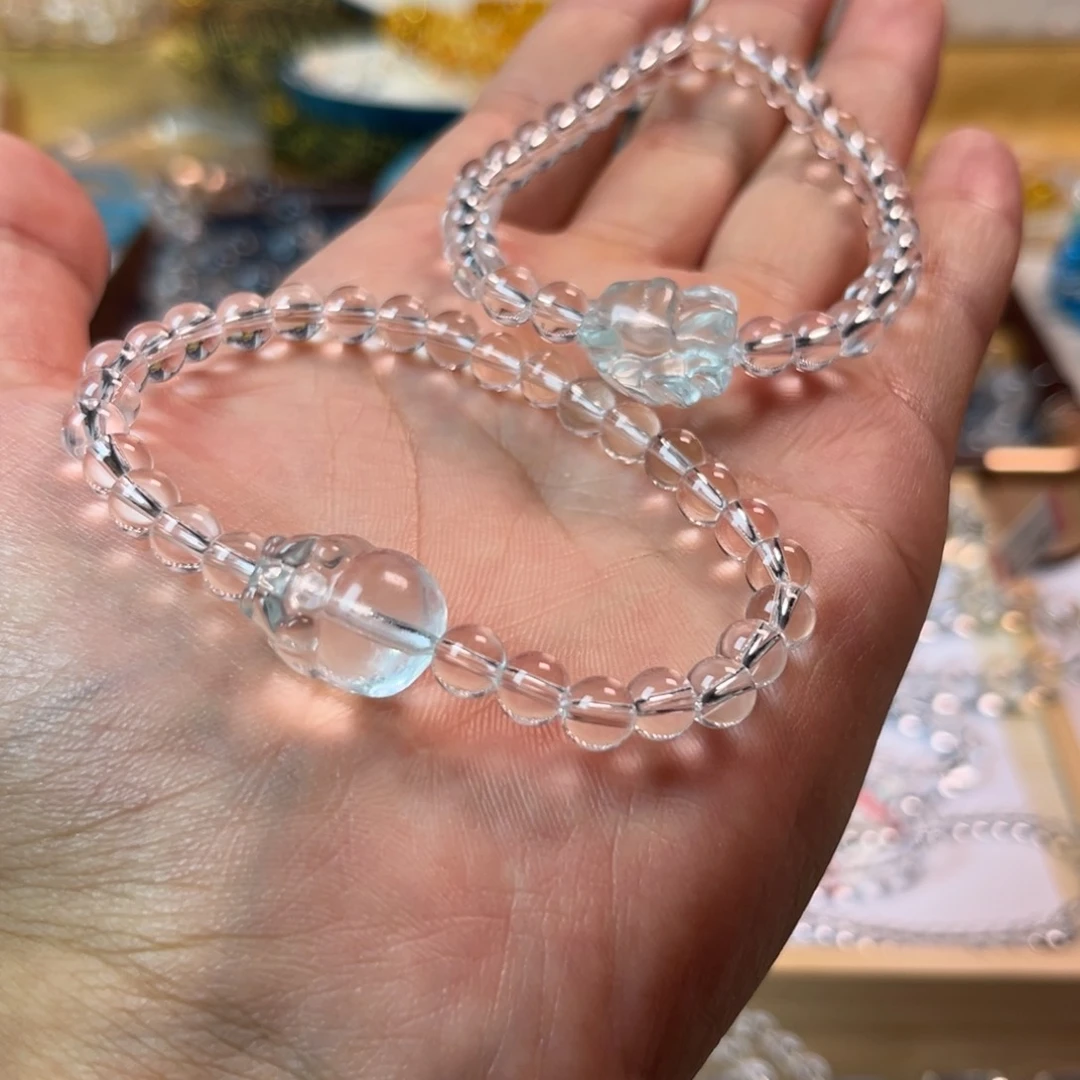 【闪购商品】水晶手链未镶嵌貔貅九尾随机