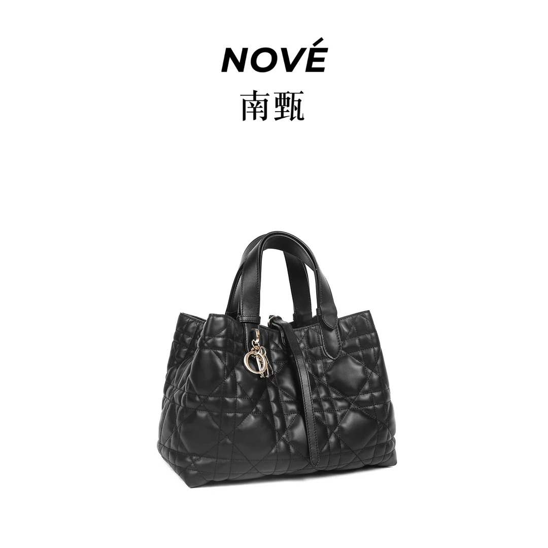 NOVÉ南甄【DRTJ横版土著包】原厂头层牛皮托特真皮单肩真皮女包工厂