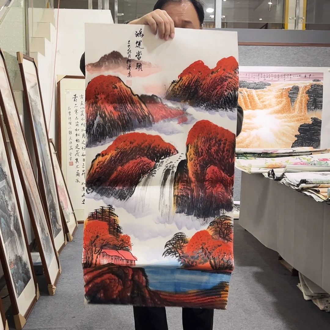 国画LT国画作品单幅任发