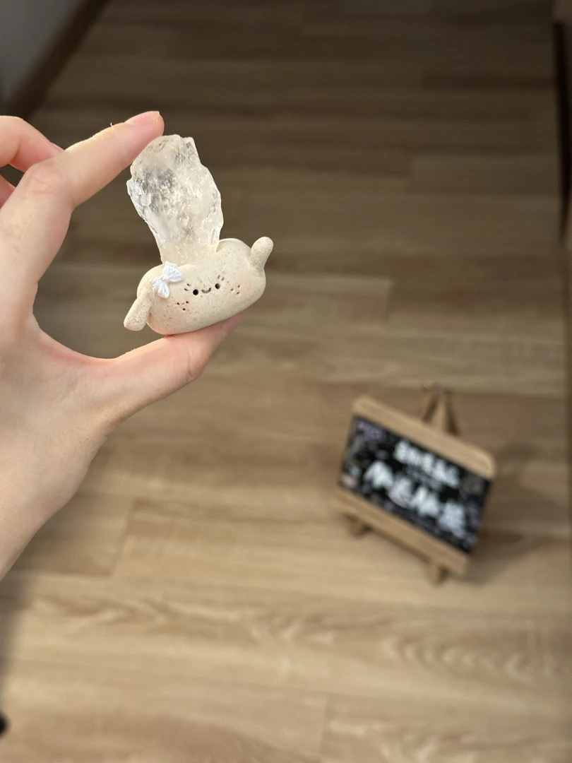 水晶小豆丁可爱白阿塞