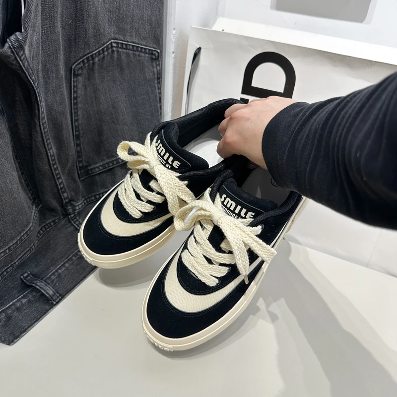 2025夏季新款爆款潮鞋子透气男士帆布鞋百搭低帮时尚小众休闲板鞋