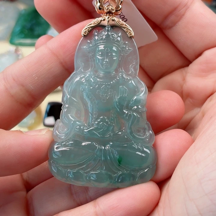 颈饰未镶嵌翡翠天然翡翠a货